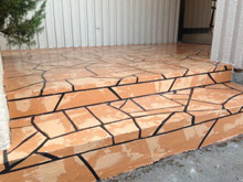 コンクリートカーペット