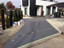 コンクリートカーペット