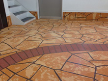 コンクリートカーペット