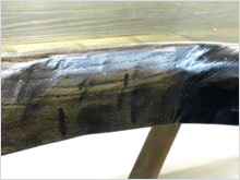 集成材カウンター