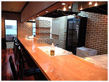 集成材カウンター