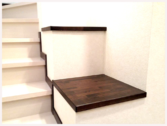 集成材カウンター